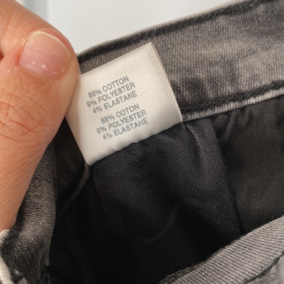 J Brand Women Gray Ruby High-Rise Slim Cigarette Denim Jean Size 30 - Picture 6 of 10